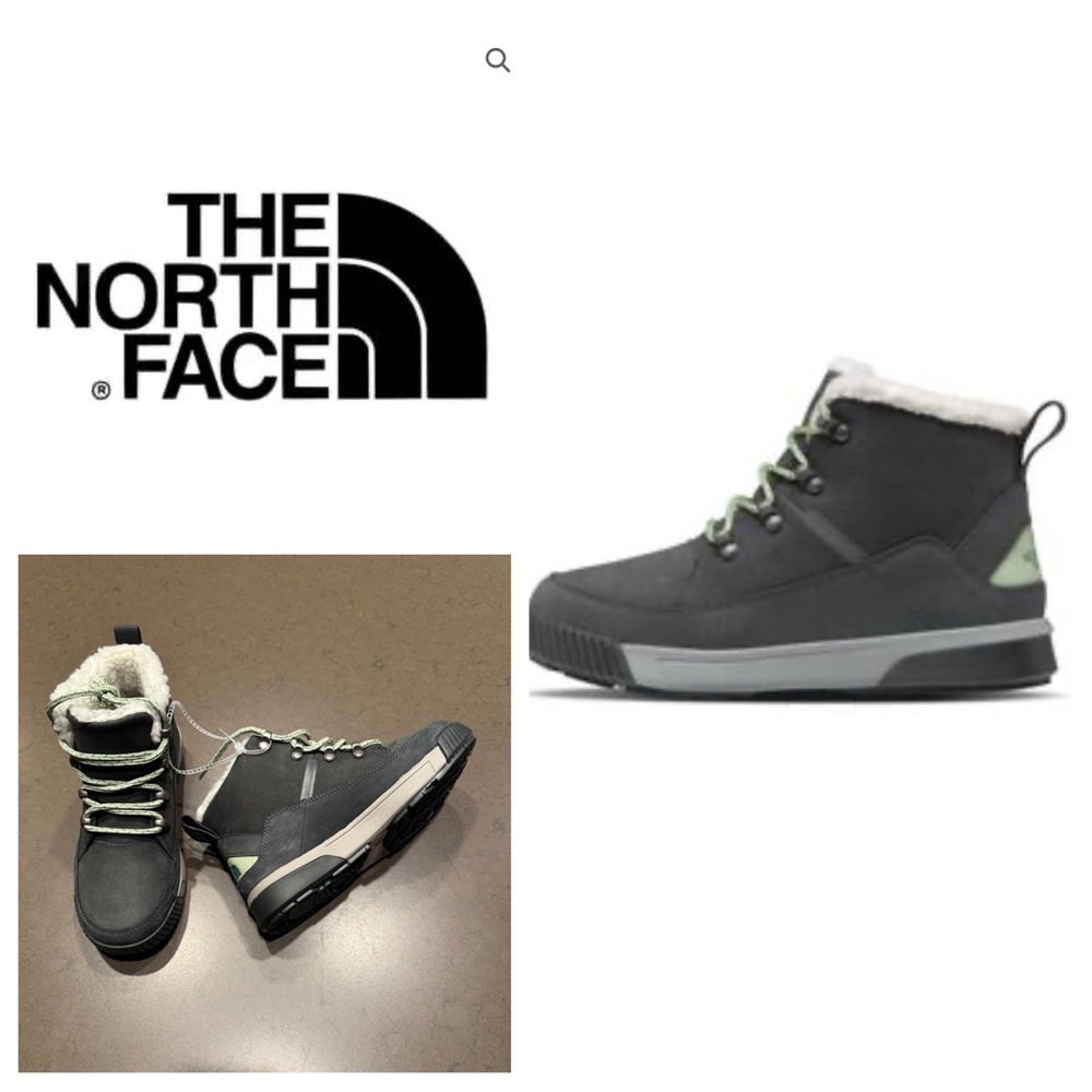 NWT THE NORTH FACE Sierra Mid Lace Insulated Waterproof Boots/Trail Running Shoe